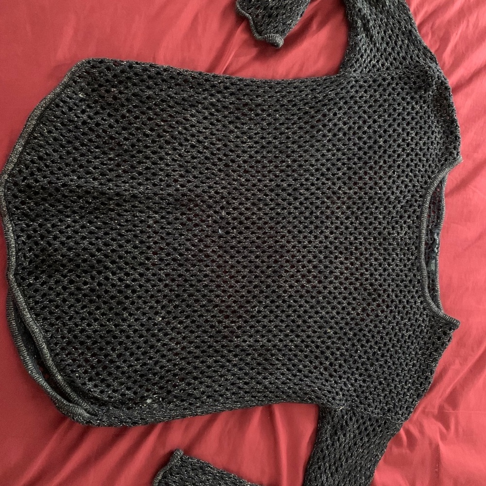 Mesh-Like Sweater